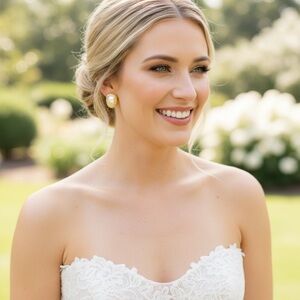 Elegant Gold and Silver Pearl Earrings